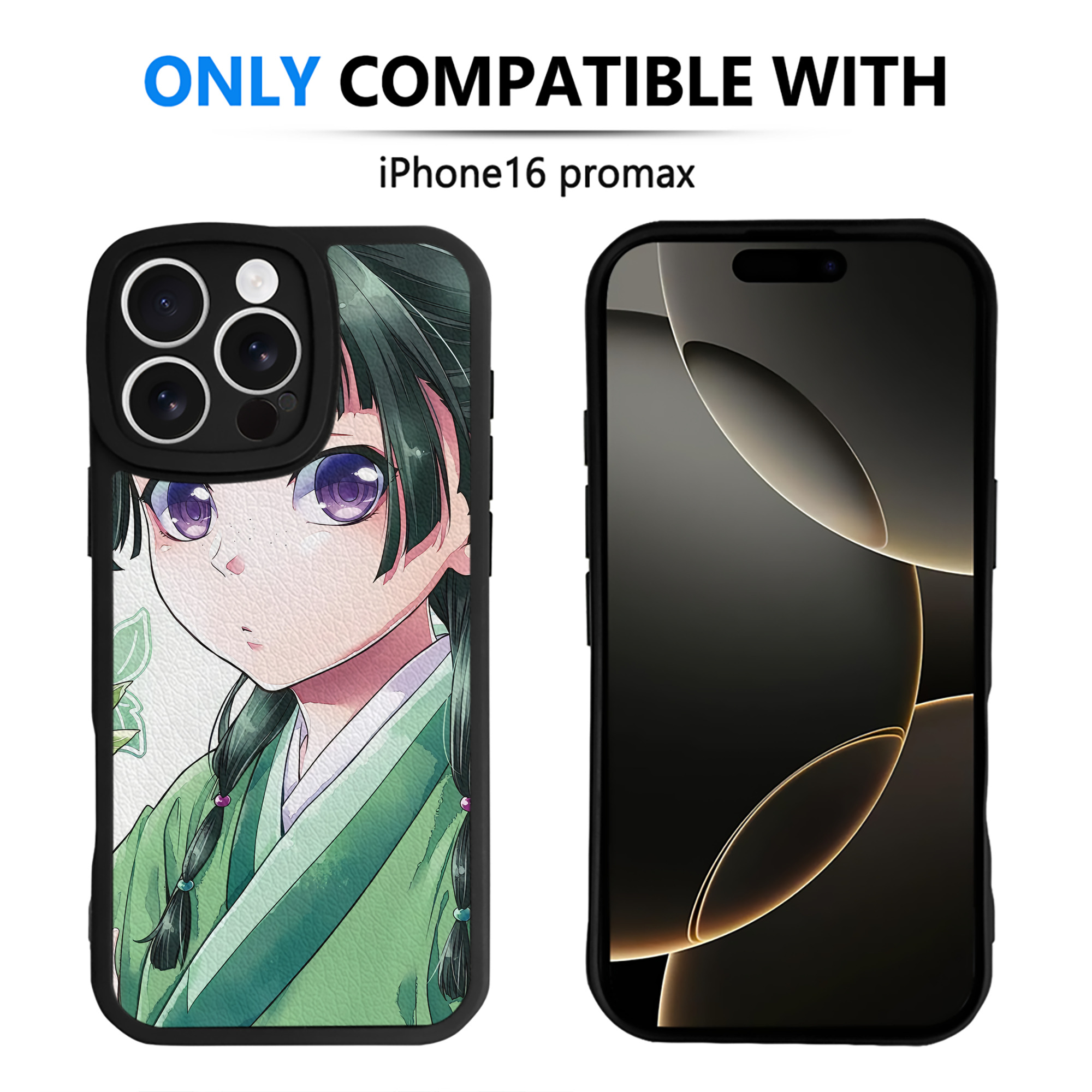 薬屋のひとりごと The Apothecary Diaries 【iPhone 16シリーズ対応】シリコンスマホケース（レザー調） 材質：シリコン